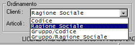 Ordinamento Clienti